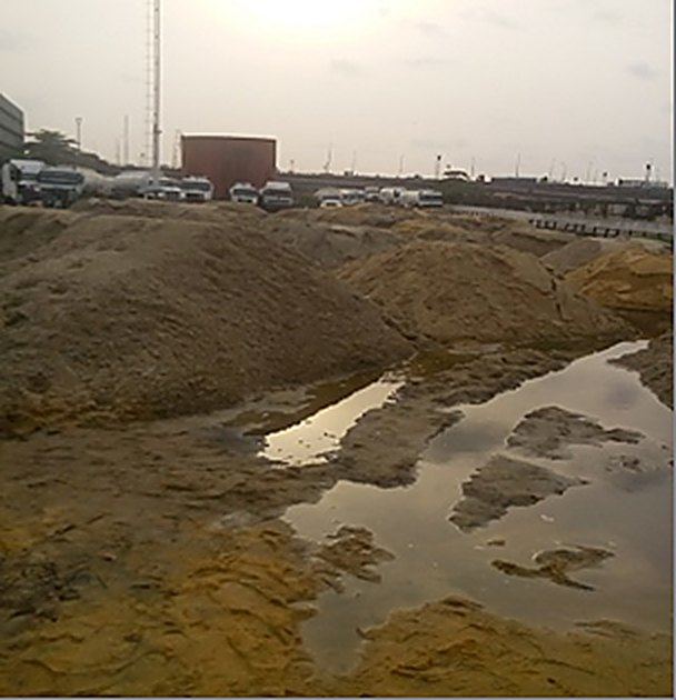 SAND FOR BACK FILLING