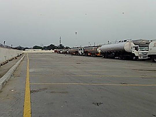 MARKING OF PARKING LOT