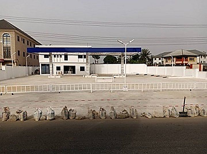 Newly Renovated Rain Oil Filling Station along Atiku Abubakar Road Uyo