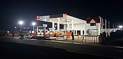 Night View of Station